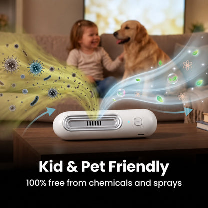 💥Last day 50% off丨REBYIPO® UV-C molecular-level pet odor eliminator eliminates odors at the source—no sprays or filter cartridges required