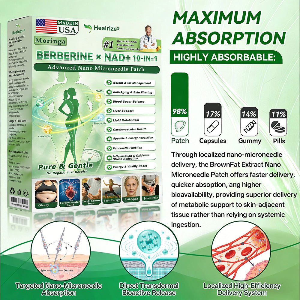 𝑶𝒇𝒇𝒊𝒄𝒊𝒂𝒍 𝑺𝒕𝒐𝒓𝒆  | 🇺🇸 𝐇𝐞𝐚𝐥𝐫𝐢𝐳𝐞®👨‍🔬 𝙈𝒐𝒓𝒊𝒏𝒈𝗮 · 𝗕𝗲𝗿𝗯𝐞𝐫𝐢𝐧𝙚 × 𝙉𝑨𝑫+ 𝟏𝟎-𝙞𝙣-𝟏 𝘼𝒅𝒗𝒂𝒏𝒄𝒆𝐝 𝐍𝐚𝐧𝙤 𝙈𝙞𝙘𝙧𝙤𝙣𝒆𝒆𝒅𝒍𝐞 𝐏𝐚𝐭𝙘𝙝 (✅𝐉𝐮𝐬𝐭 𝐨𝐧𝐜𝐞 𝐚 𝐝𝐚𝐲, 𝐯𝐢𝐬𝐢𝐛𝐥𝐞 𝐜𝐡𝐚𝐧𝐠𝐞𝐬 𝐢𝐧 𝟕 𝐝𝐚𝐲𝐬）