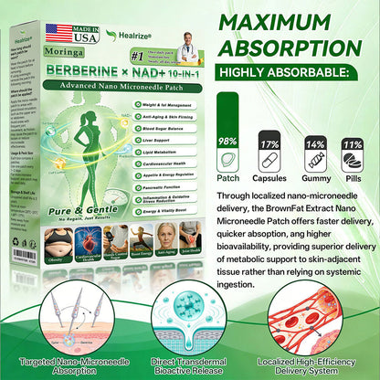 𝑶𝒇𝒇𝒊𝒄𝒊𝒂𝒍 𝑺𝒕𝒐𝒓𝒆  | 🇺🇸 𝐇𝐞𝐚𝐥𝐫𝐢𝐳𝐞®👨‍🔬 𝙈𝒐𝒓𝒊𝒏𝒈𝗮 · 𝗕𝗲𝗿𝗯𝐞𝐫𝐢𝐧𝙚 × 𝙉𝑨𝑫+ 𝟏𝟎-𝙞𝙣-𝟏 𝘼𝒅𝒗𝒂𝒏𝒄𝒆𝐝 𝐍𝐚𝐧𝙤 𝙈𝙞𝙘𝙧𝙤𝙣𝒆𝒆𝒅𝒍𝐞 𝐏𝐚𝐭𝙘𝙝 (✅𝐉𝐮𝐬𝐭 𝐨𝐧𝐜𝐞 𝐚 𝐝𝐚𝐲, 𝐯𝐢𝐬𝐢𝐛𝐥𝐞 𝐜𝐡𝐚𝐧𝐠𝐞𝐬 𝐢𝐧 𝟕 𝐝𝐚𝐲𝐬）