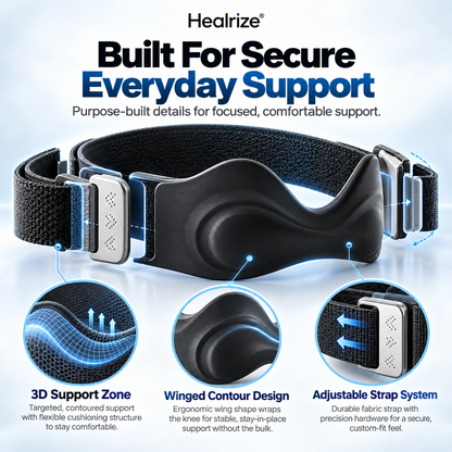 🦵 Healrize® 3D AirFlex Patellar Support Strap | 🎯 Targeted Stability | 🔥 Save Up to 30%