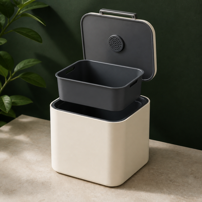 Countertop Compost Bin — functional construction details