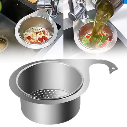 Billhol® 🎁Stainless steel drain basket for kitchen sink🎁