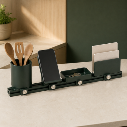 Modular Counter Organizer — in everyday use
