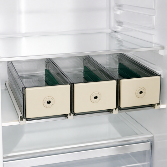 Pull-Out Fridge Organizer Set — front product view